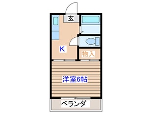 コ－ポ関口の物件間取画像